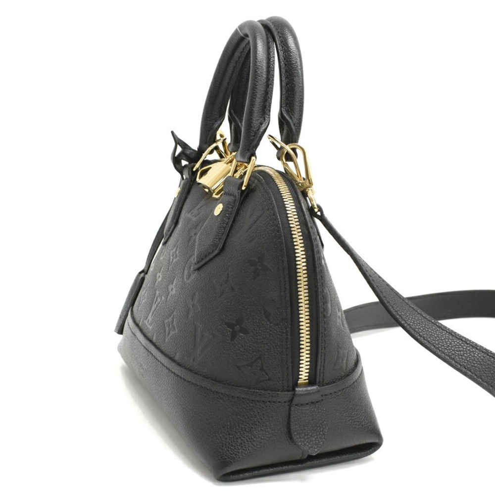 Louis Vuitton Leather Empreinte Monogram Black Neo Handbag Alma